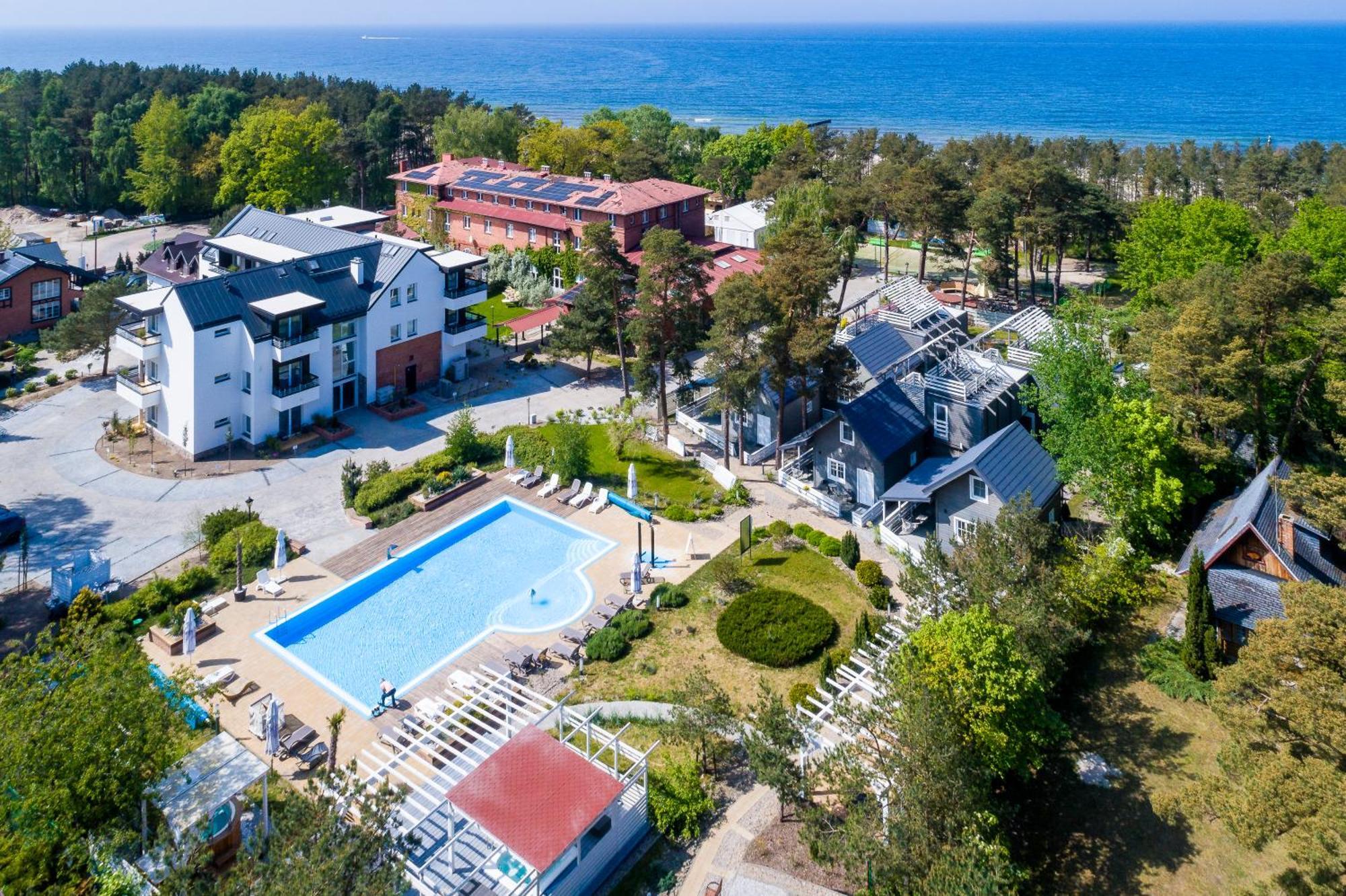 Apartamenty Przy Plazy Z Basenem Z Podgrzewana Woda I Mini Spa - Osrodek Kolonijno-Wczasowy Mewa Niechorze Dış mekan fotoğraf
