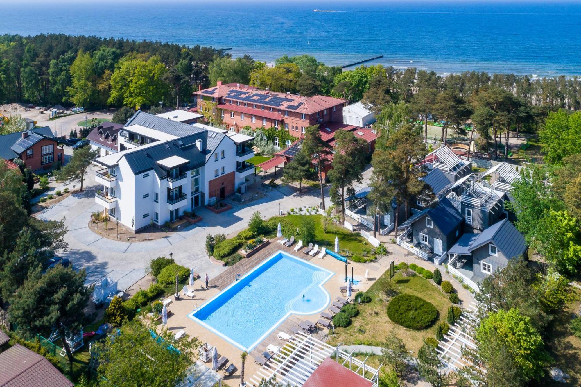 Apartamenty Przy Plazy Z Basenem Z Podgrzewana Woda I Mini Spa - Osrodek Kolonijno-Wczasowy Mewa Niechorze Dış mekan fotoğraf