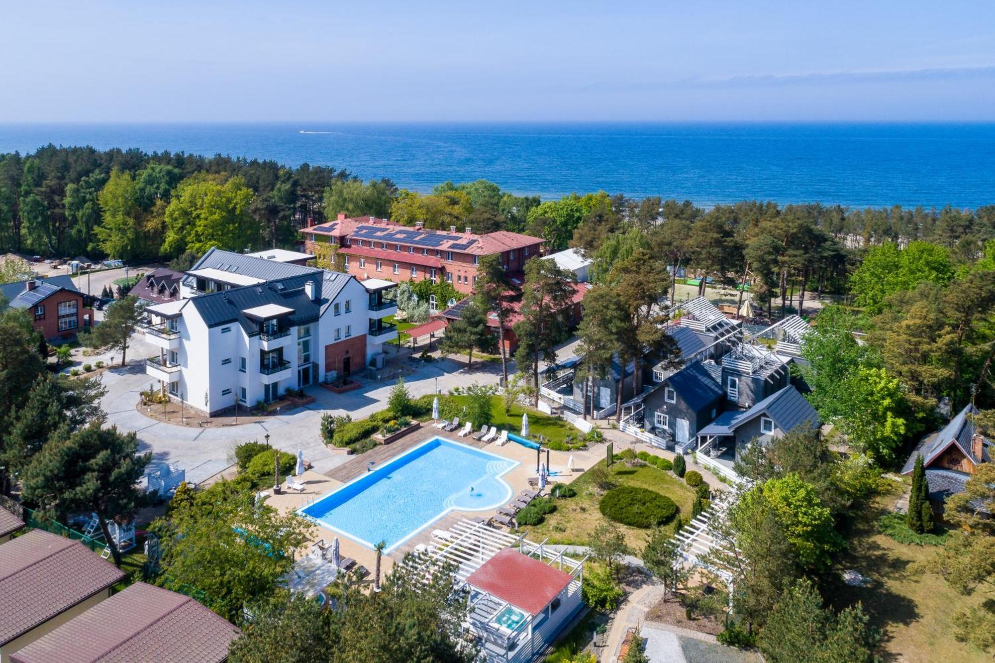 Apartamenty Przy Plazy Z Basenem Z Podgrzewana Woda I Mini Spa - Osrodek Kolonijno-Wczasowy Mewa Niechorze Dış mekan fotoğraf